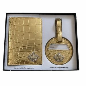 โด๏ธ3 FOR 30โด๏ธ NWT Passport Holder Luggage Tag Boxed